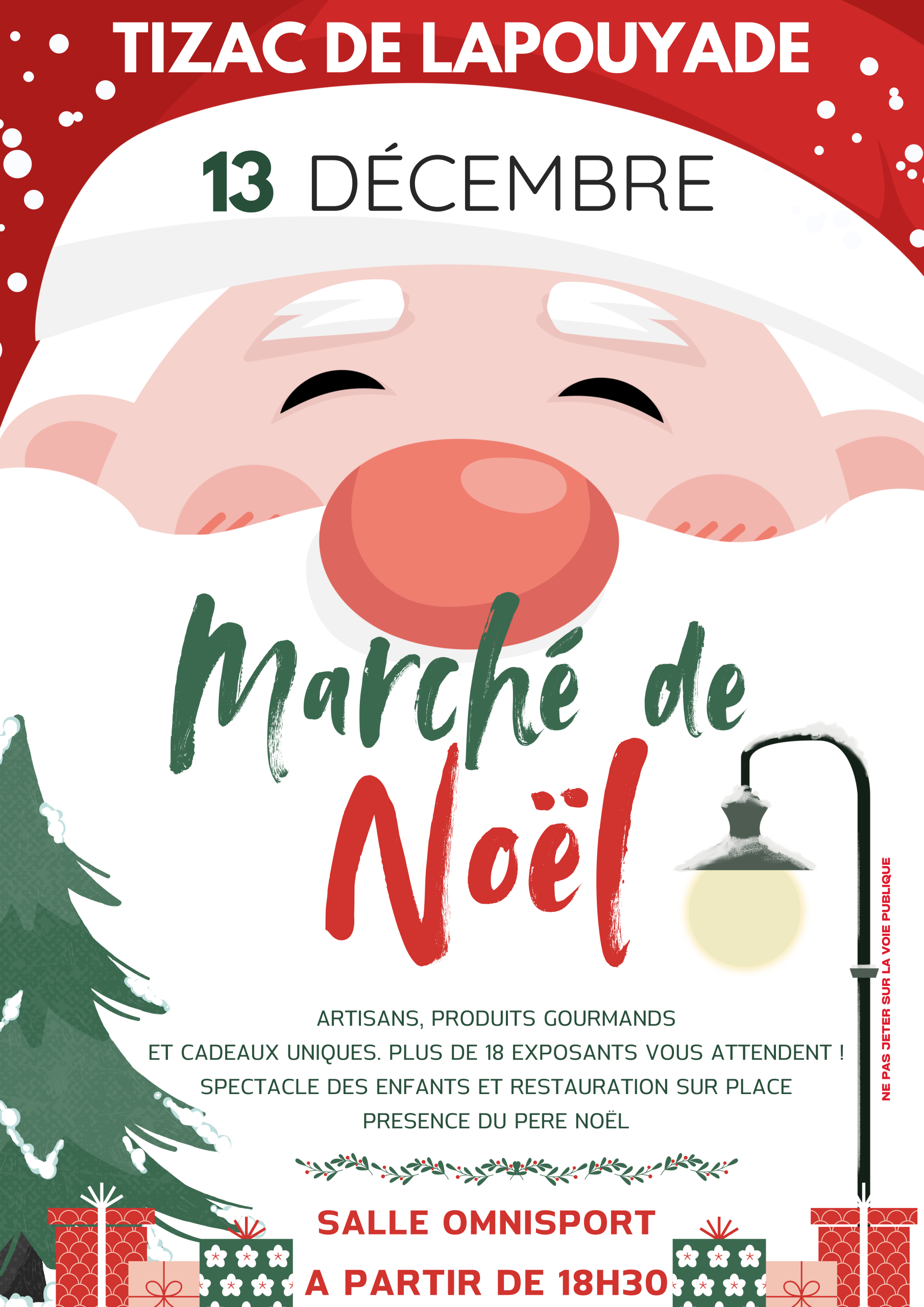 Marché de Noël Affiche (1)
